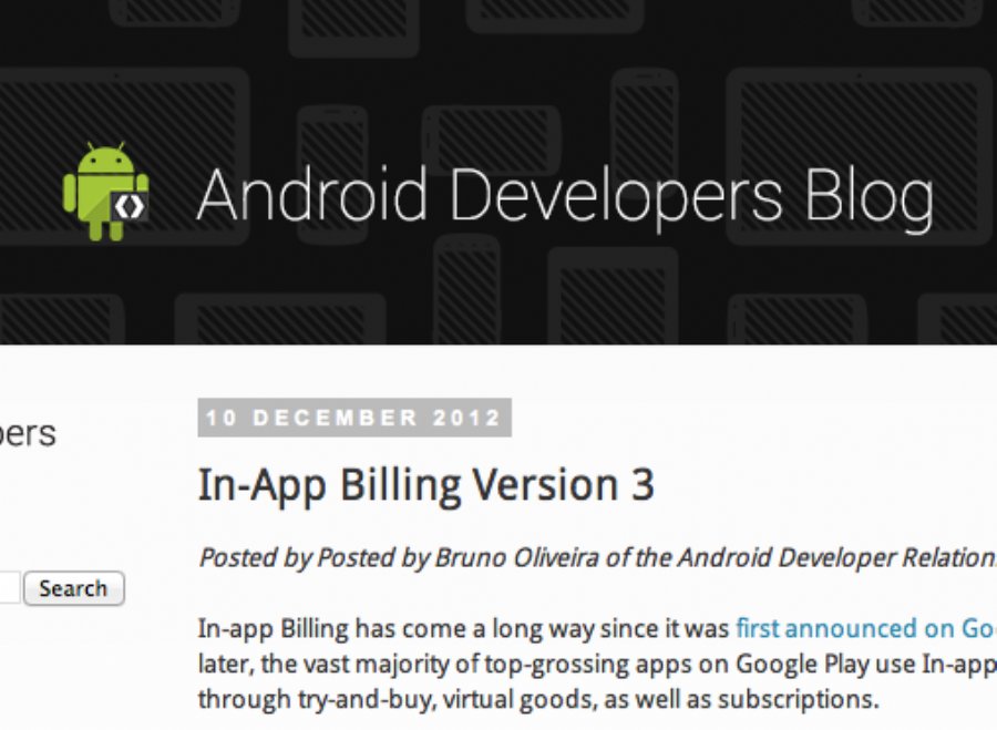 In App Billing version 3.0 is here for Android devs